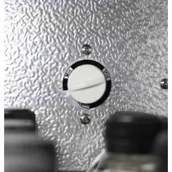 ARRIÈRE BAR RÉFRIGÉRÉE NOIR 2 PORTES COULISST - 900x500x900 mm
