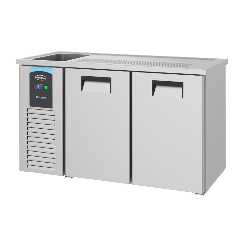 REFROIDISSEUR DE BIÈRE 2 PORTES 1L - 1550x700x950 mm
