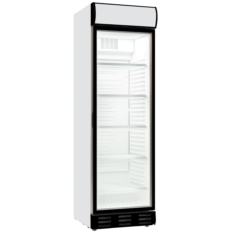 Armoire à boissons 1 porte battante avec canopy - 382 litres