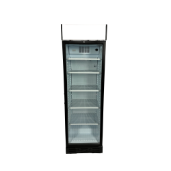Armoire à boissons 1 porte battante avec canopy - 382 litres