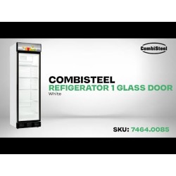 Armoire à boissons 1 porte battante avec canopy - 382 litres