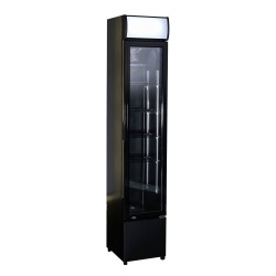 Armoire à boissons entièrement noire - 105 litres