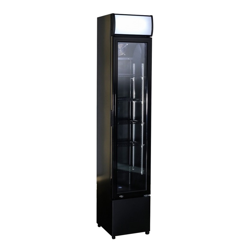 Armoire à boissons entièrement noire - 105 litres