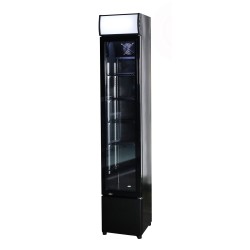 Armoire à boissons entièrement noire - 105 litres