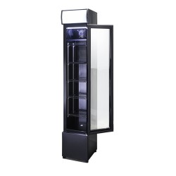 Armoire à boissons entièrement noire - 105 litres
