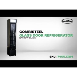 Armoire à boissons entièrement noire - 105 litres