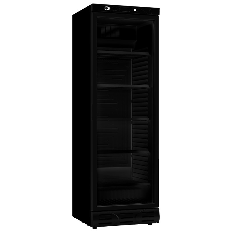 Armoire à boissons totalement noire - 382 litres