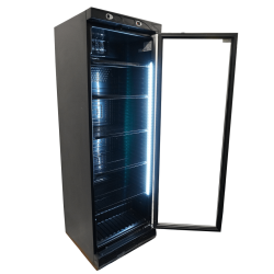 Armoire à boissons totalement noire - 382 litres