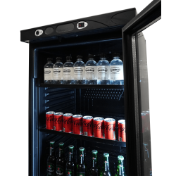 Armoire à boissons totalement noire - 382 litres