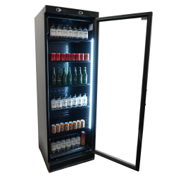 Armoire à boissons totalement noire - 382 litres