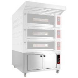 Étuve professionnelle sur roues pour fours à convection avec humidificateur