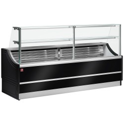 Vitrine réfrigérée pâtisserie vitre droite froid ventilé