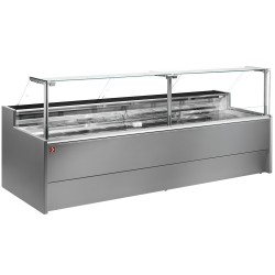 Vitrine réfrigérée boucherie vitrine droite ventilée longueur 3000 mm