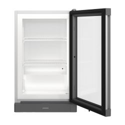 Armoire négative statique de comptoir, porte vitrée, 93L