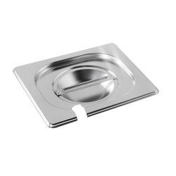 Couvercles à encoche louche pour bacs gastronormes GN 1/6