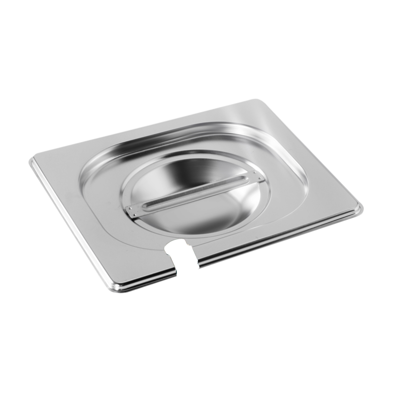 Couvercles à encoche louche pour bacs gastronormes GN 1/6