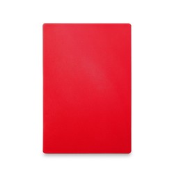Planche à découper rouge HACCP 600 x 400