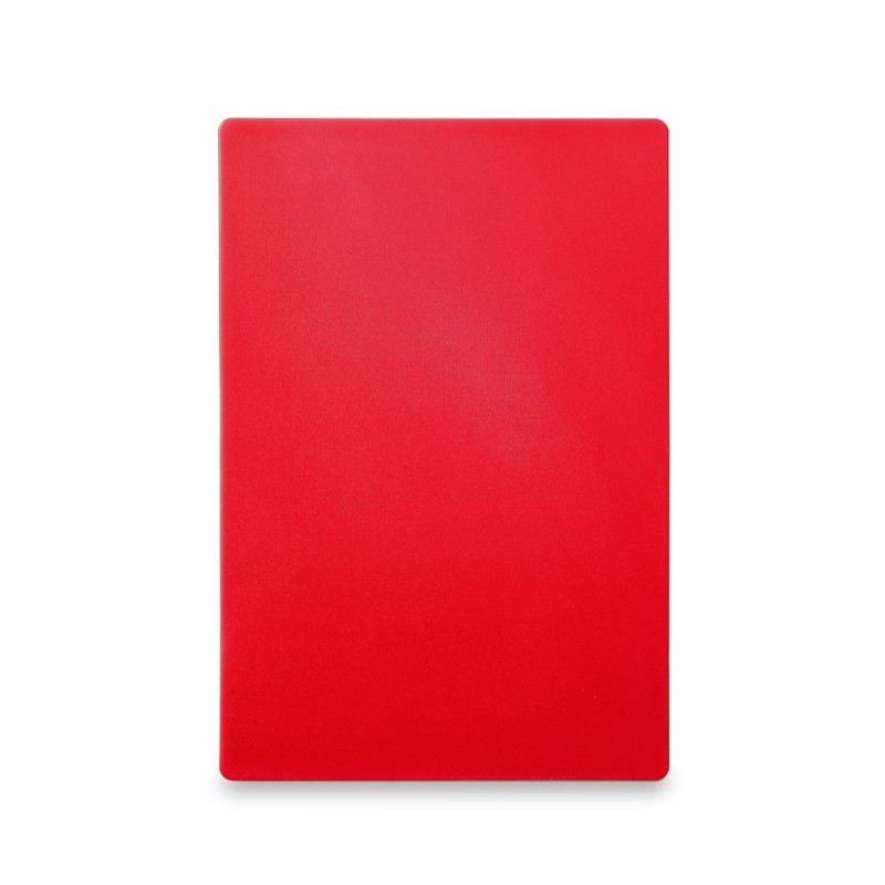 Planche à découper rouge HACCP 600 x 400