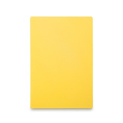 Planche à découper jaune HACCP 600 x 400