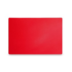 Planche à découper rouge HACCP 450 x 300