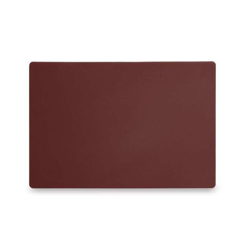 Planche à découper brun HACCP 450 x 300