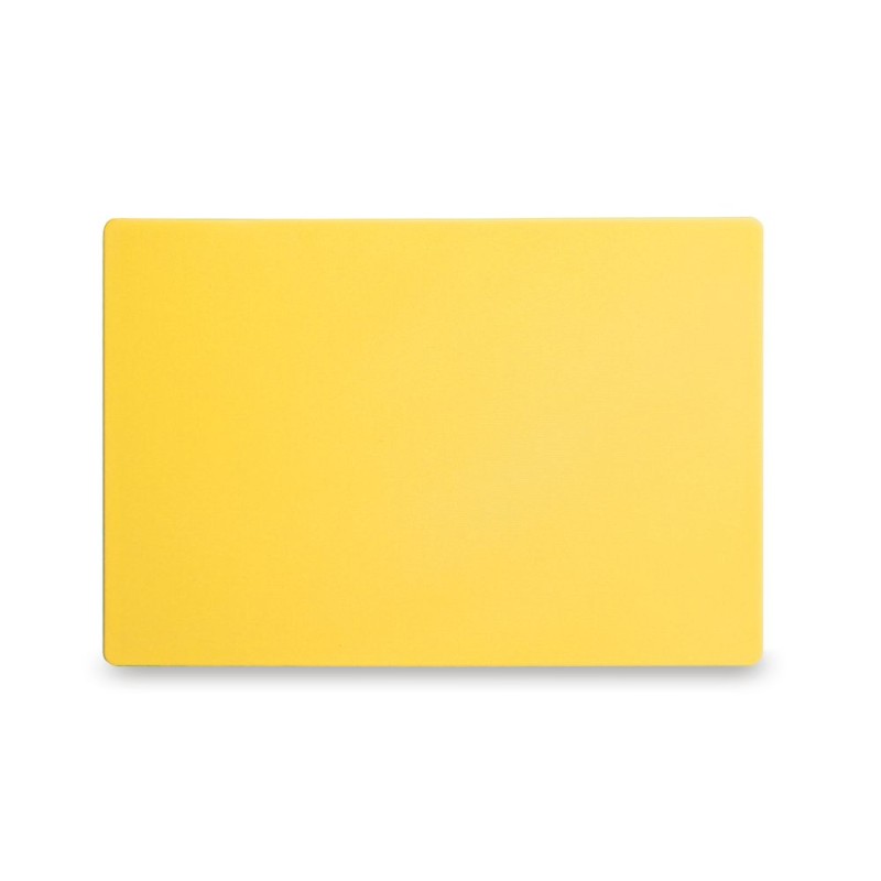 Planche à découper jaune HACCP 450 x 300
