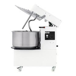 Pétrin à spirale pizza/pain - tête relevable et cuve amovible 41 litres 2 vitesses