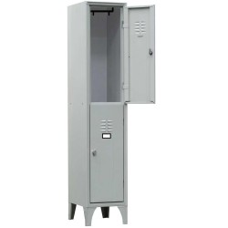Armoire vestiaire multicases - 2 casiers par colonne - 300x500x1800