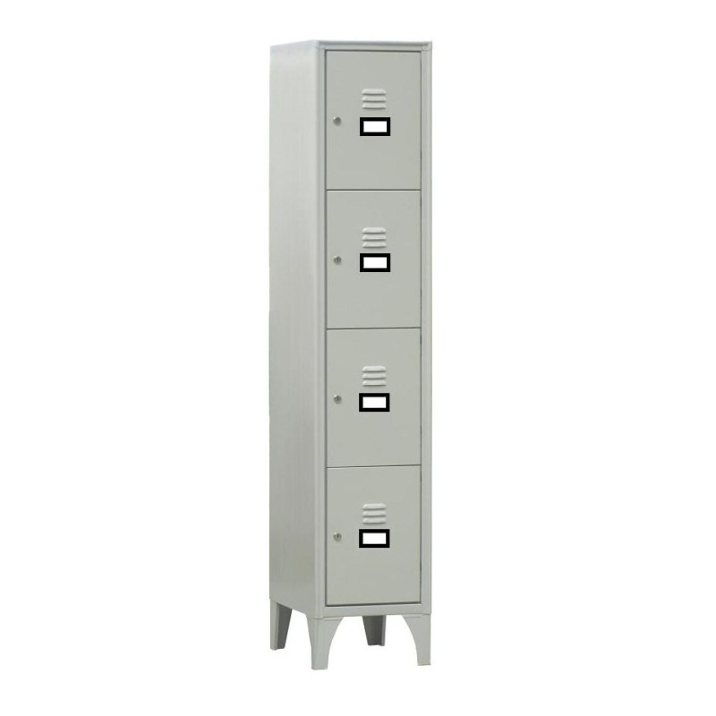 Armoire vestiaire multicases - 4 casiers par colonne - 350x500x1800