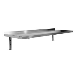 Etagère murale pleine avec dosseret profondeur - 800x300x250