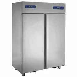 Armoire réfrigérée 2 portes - Positive ( 0/+10°C) et Négative (-18°/-22°C) - 1400 litres