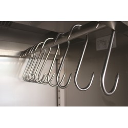 Armoire froide à gibier positive inox - 1 porte - 650 litres - froid  ventilé - GN 2/1