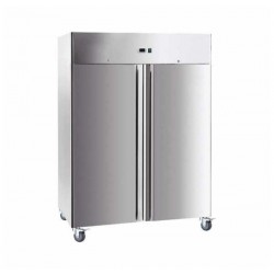 Armoire froide à gibier positive inox - 2 porte - froid  ventilé - GN 2/1