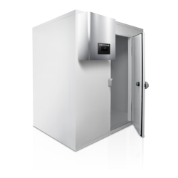 Chambre froide négative complète panneaux iso 120 + groupe logé - Dimensions 2700 x 2700 x 2200 mm - TEFCOLD