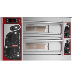 Four à pizza électrique TOUCH tout réfractaire 6 pizzas Ø 33 cm Gamme CITIZEN E