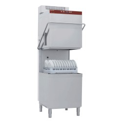 Lave-vaisselle à capot professionnel, panier 60x50 cm, pompe de vidange Diamond DCR49/6-RC