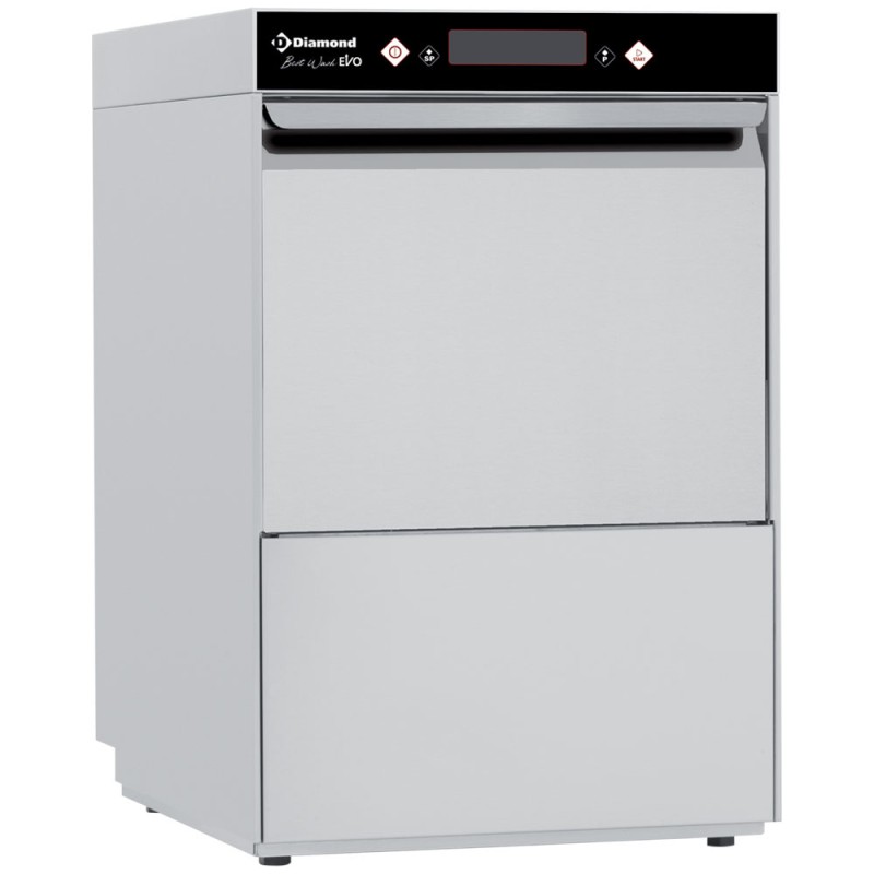 Lave-verres professionnel, avec adoucisseur, pompe de vidange Diamond DBS5/EV-AC