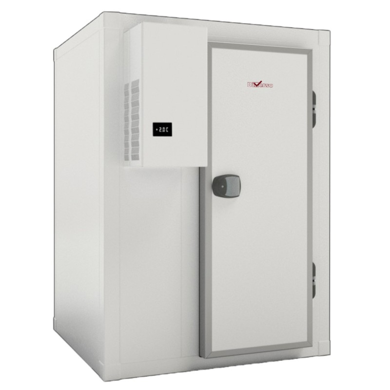 Chambre froide avec groupe, 1590 x 1390 x 2190 mm Diverso WR-Z1714-SP8P