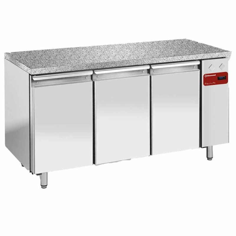 Tour pâtissier négatif, 3 portes Diamond TPS3B/HG