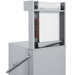 Lave-vaisselle à capot professionnel, panier 60x50 cm, pompe de vidange Diamond DCR49/6-RC