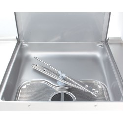 Lave-vaisselle à capot professionnel, panier 60x50 cm, pompe de vidange Diamond DCR49/6