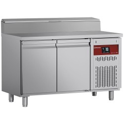 Saladette réfrigérée, 2 portes, 7 x GN 1/4, 0 / +8 °C et +4 / +10 °C Diamond DTS-4/P9H2