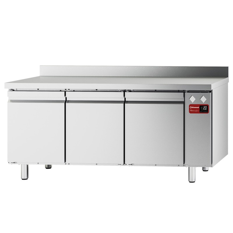 Table réfrigérée positive, 3 portes, 405 L Diamond TFM3/SG-10