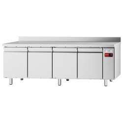 Table réfrigérée positive, 4 portes, 550 L Diamond TFM4/SG-12