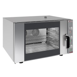 Four mixte professionnel électrique, 4 x GN 1/1, commandes mécaniques Diverso WR-FCV4-MC