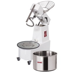 Pétrin à spirale, 53 L, 2 vitesses, tête relevable, cuve amovible Diamond DH53AL/T2V-230/3-