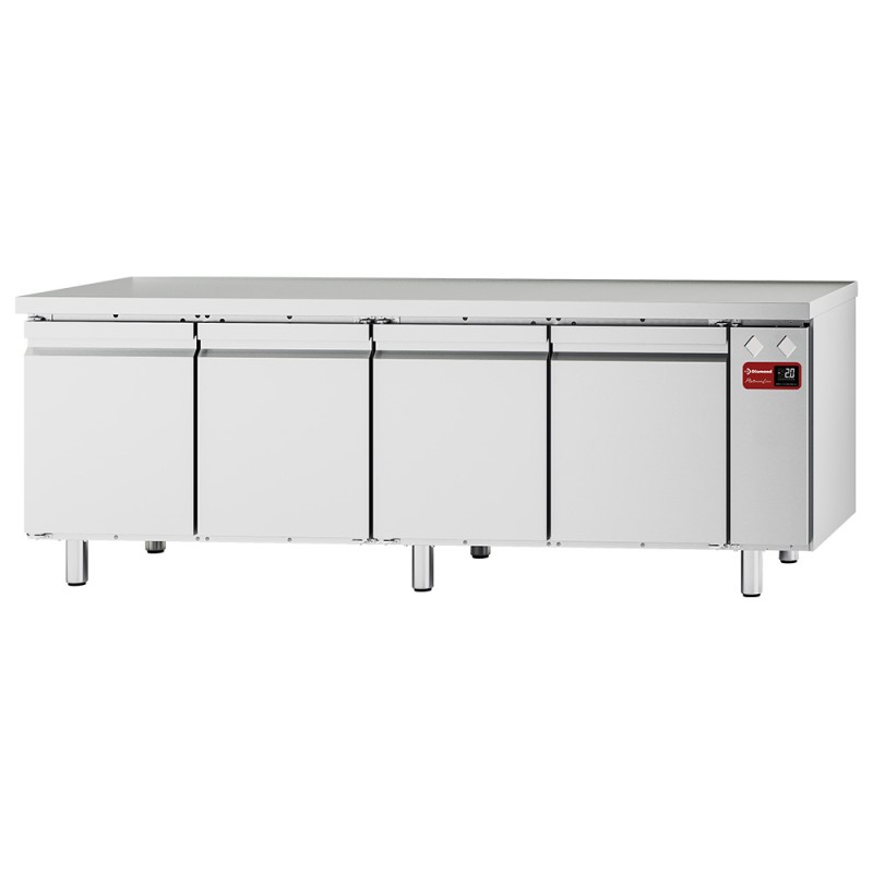 Table réfrigérée positive, 4 portes Diamond TFC4/SG-11