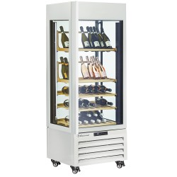 Vitrine réfrigérée professionnelle, 440 L, avec étagère basse, 0 / +20 °C Diamond MAX/507-VW2