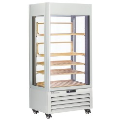 Vitrine réfrigérée professionnelle, 600 L, avec étagère basse, 0 / +20 °C Diamond MAX/609-VW2