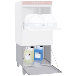 Ensemble lave-vaisselle professionnel, panier 50x50 cm + soubassement fermé Diamond 051D/6M_BD/F-PF